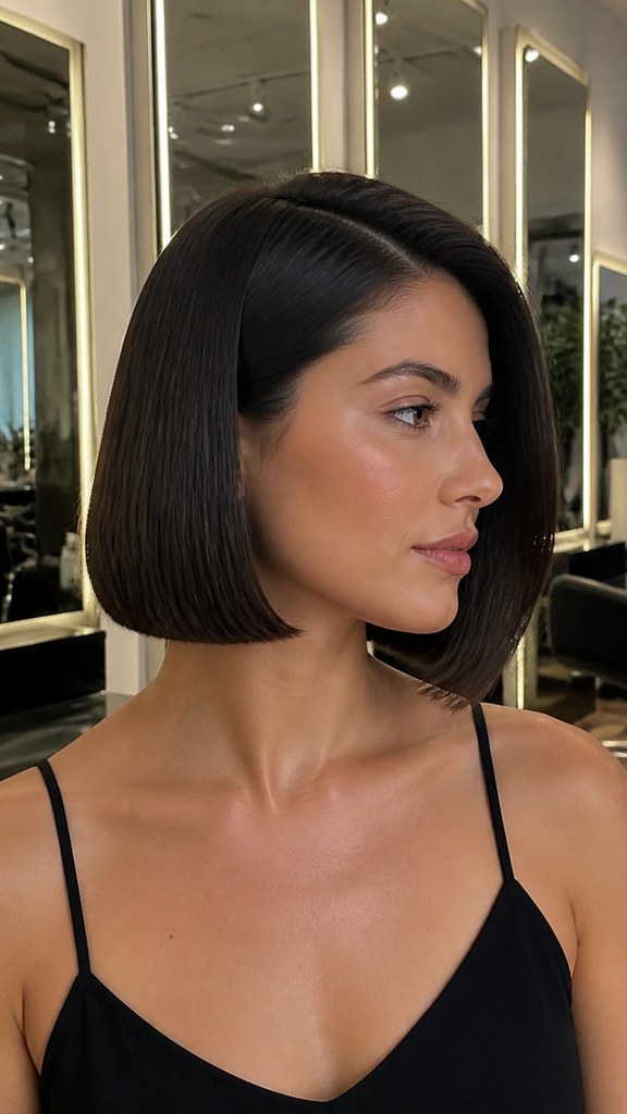 Sleek bob